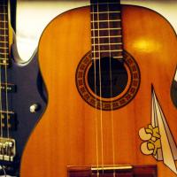 Basse et guitare de manjess